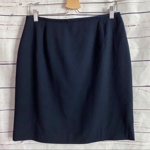 Ralph Lauren Pencil Skirt Navy Size 14P